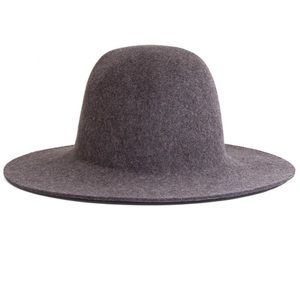 Clyde pinch wool hat